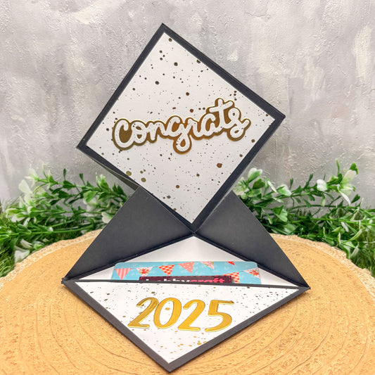 2025 Graduation Congratulations Gift Card Holder Card-1
