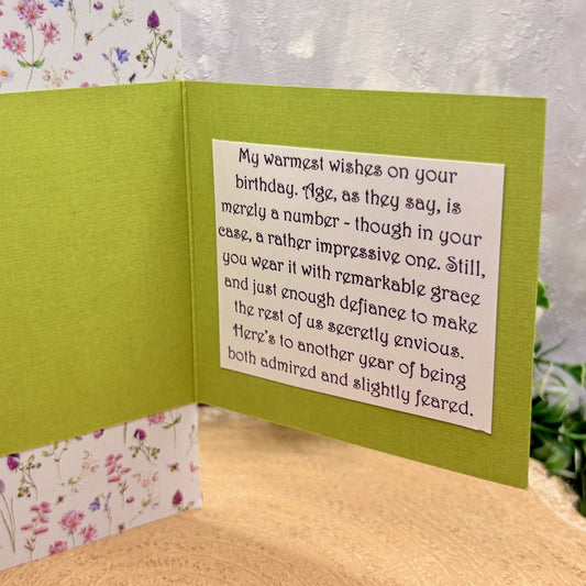 Abbey Birthday Verse Character Birthday Card-1