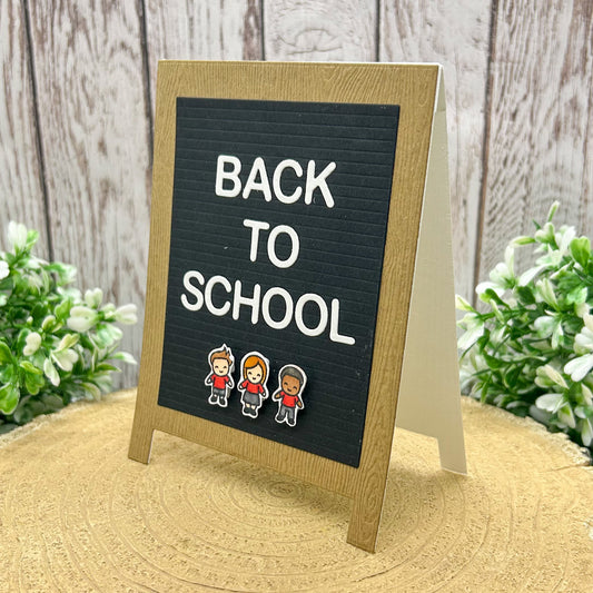 Back To School Handmade Good Luck Card-1