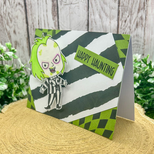 Beetle Guy Handmade Character Card