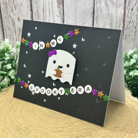 Black In My Spooky Era Handmade Halloween Card
