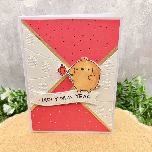 Chinese Lunar New Year Handmade Card (Choose Your Zodiac Animal)