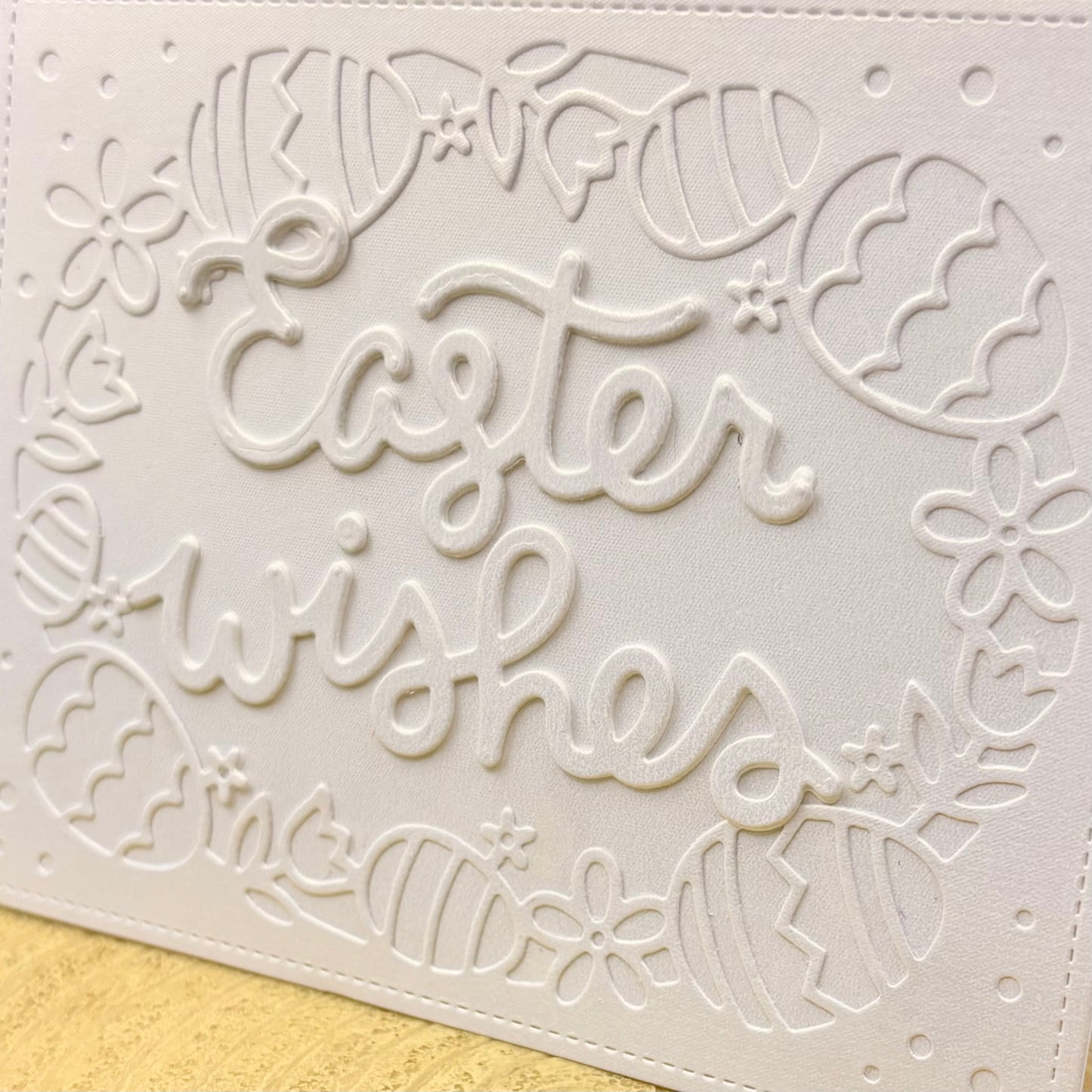 Easter Wishes Handmade Easter Card-2