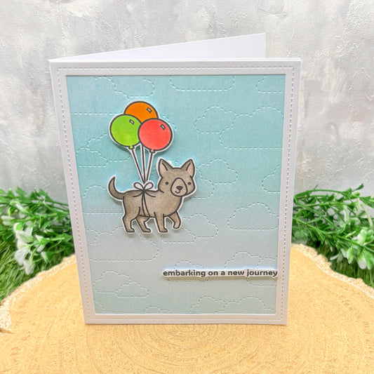 Embarking On A New Journey Handmade Card | New Job Card | New Home Card-1
