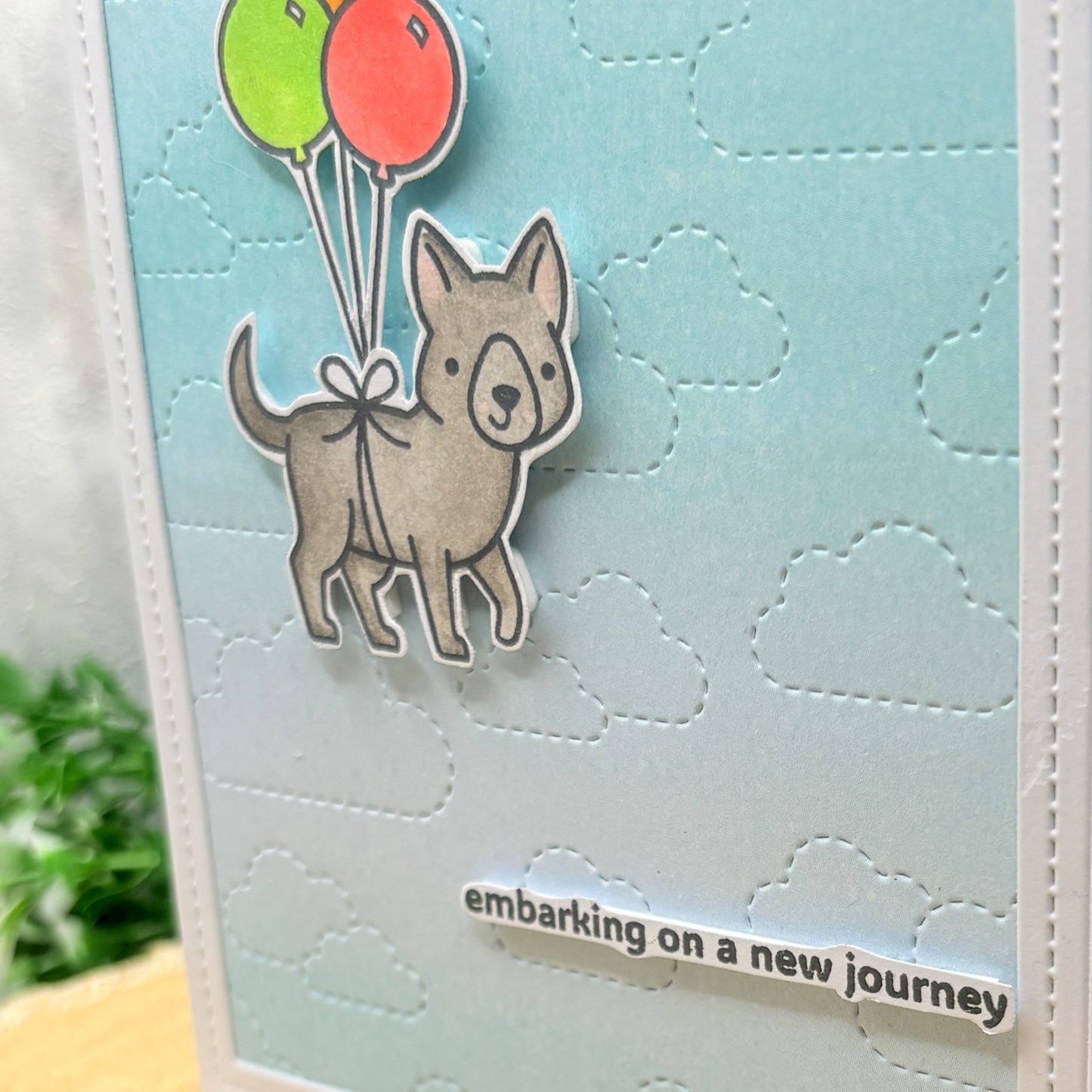 Embarking On A New Journey Handmade Card | New Job Card | New Home Card-2