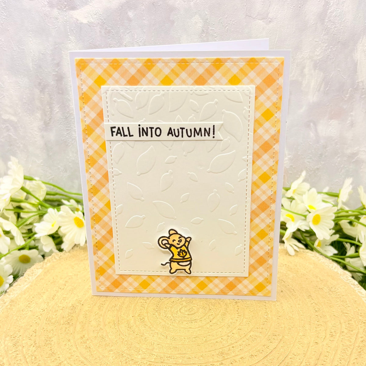 Fall Into Autumn! Handmade Card-1