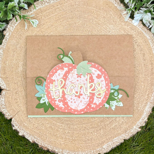 From Our Patch Handmade Standing Thank You Card-1