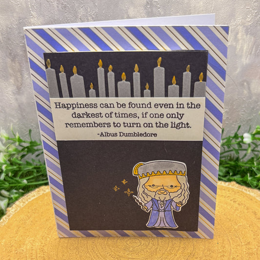 Grand Wizard Quote Light Up Handmade Character Card-1