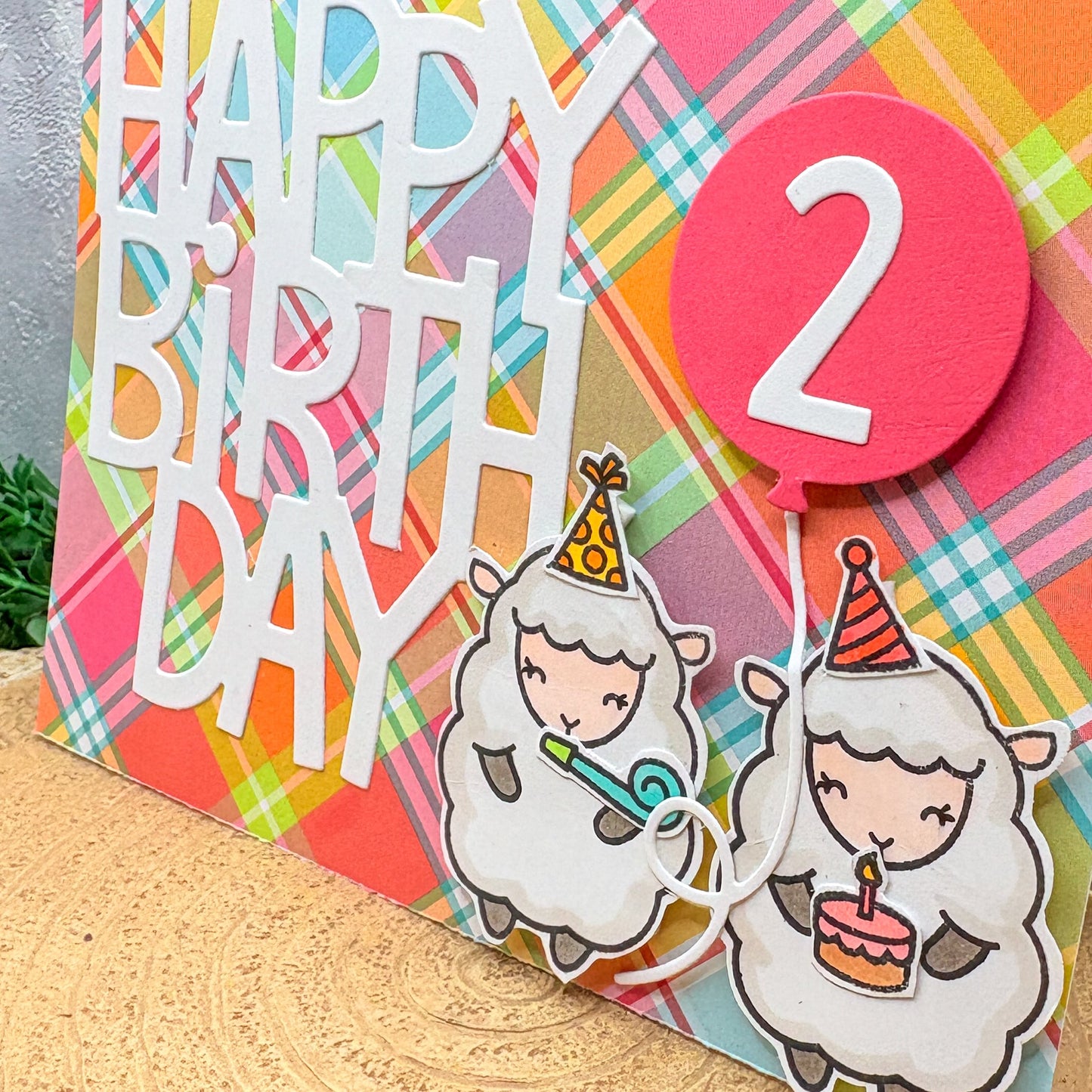 Happy Birthday 2 Ewe Handmade Birthday Card-2