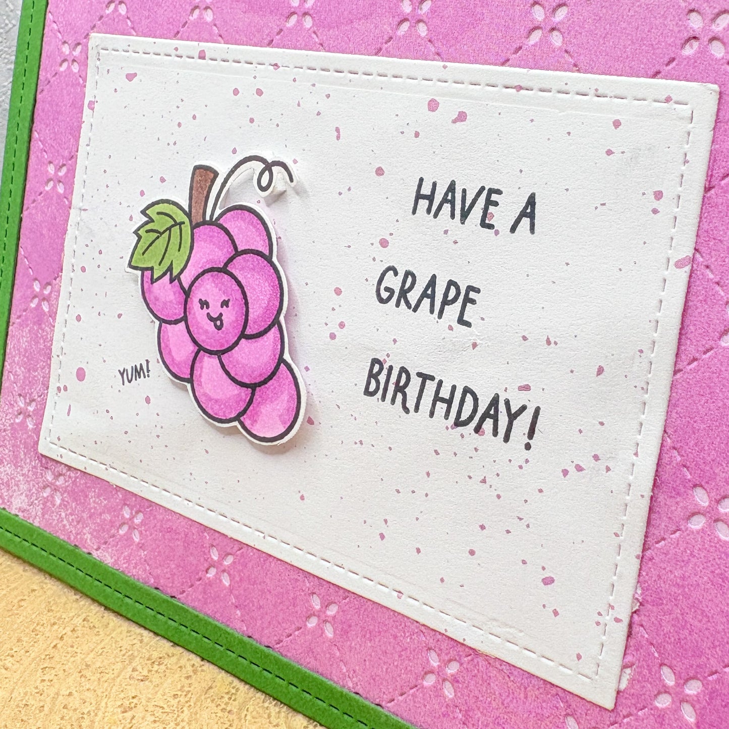Have A Grape Birthday Handmade Card-2