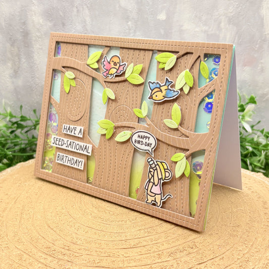 Have A Seed-sational Birthday Handmade Birthday Card-1