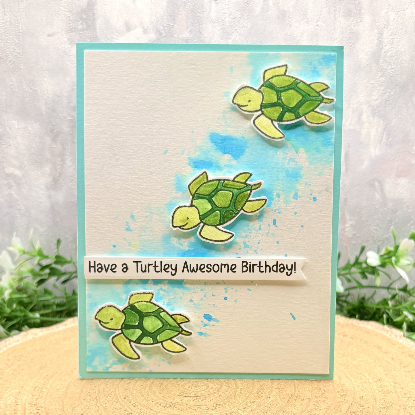 Have A Turtley Awesome Birthday Handmade Card