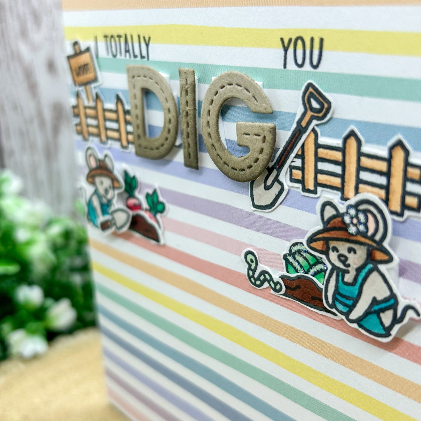 I Totally Dig You Handmade Card-2