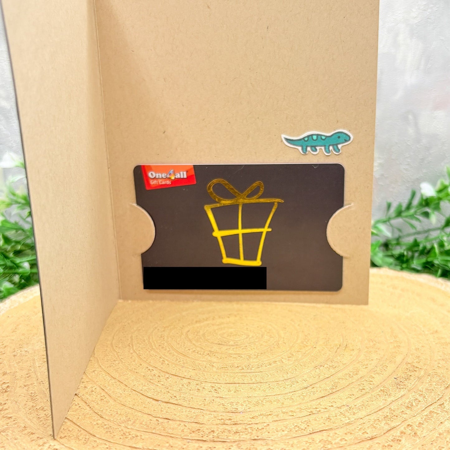 Jungle Animals Funny Quotes Handmade 8th Birthday Gift Card Holder Card-2