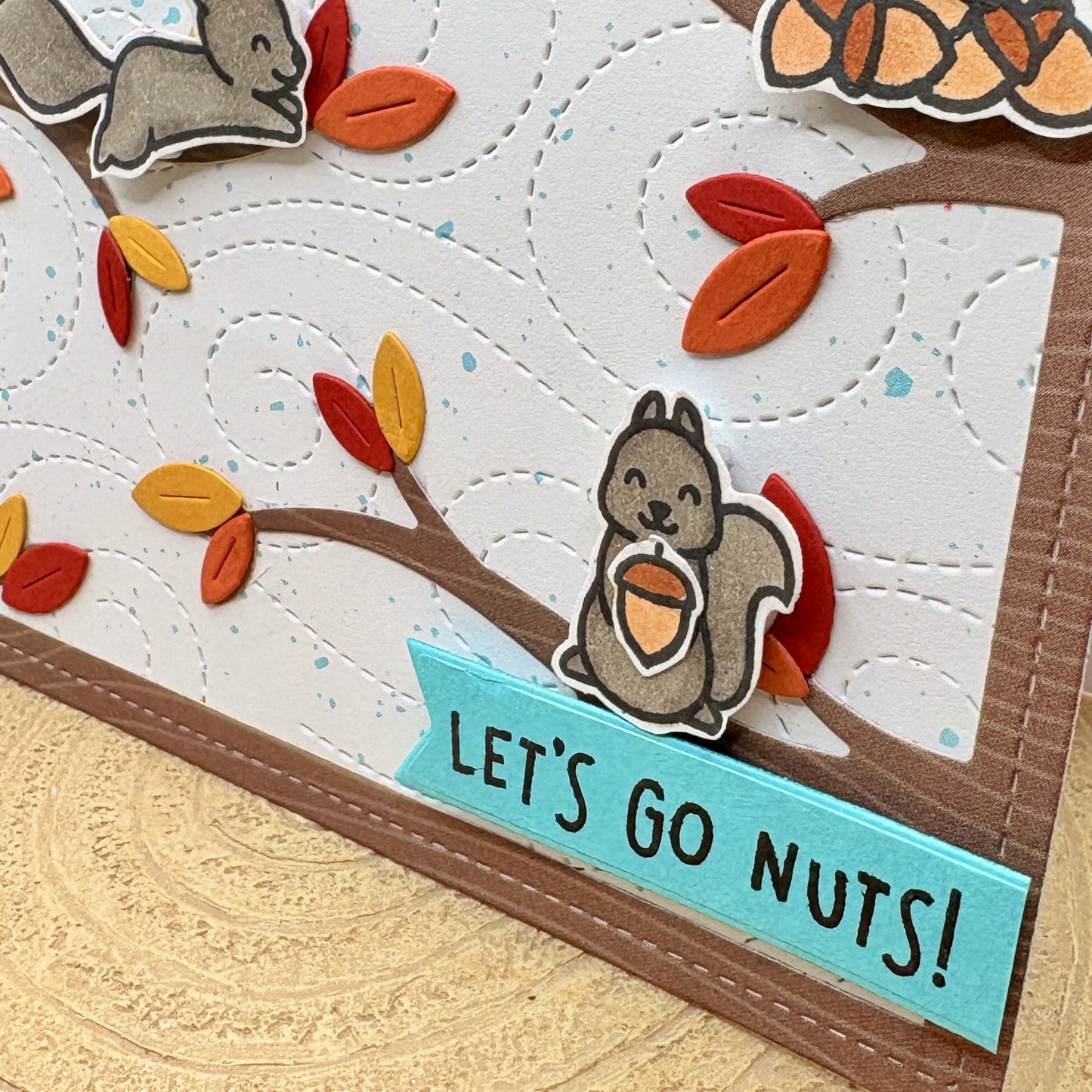 Let's Go Nuts! Handmade Birthday Card-2