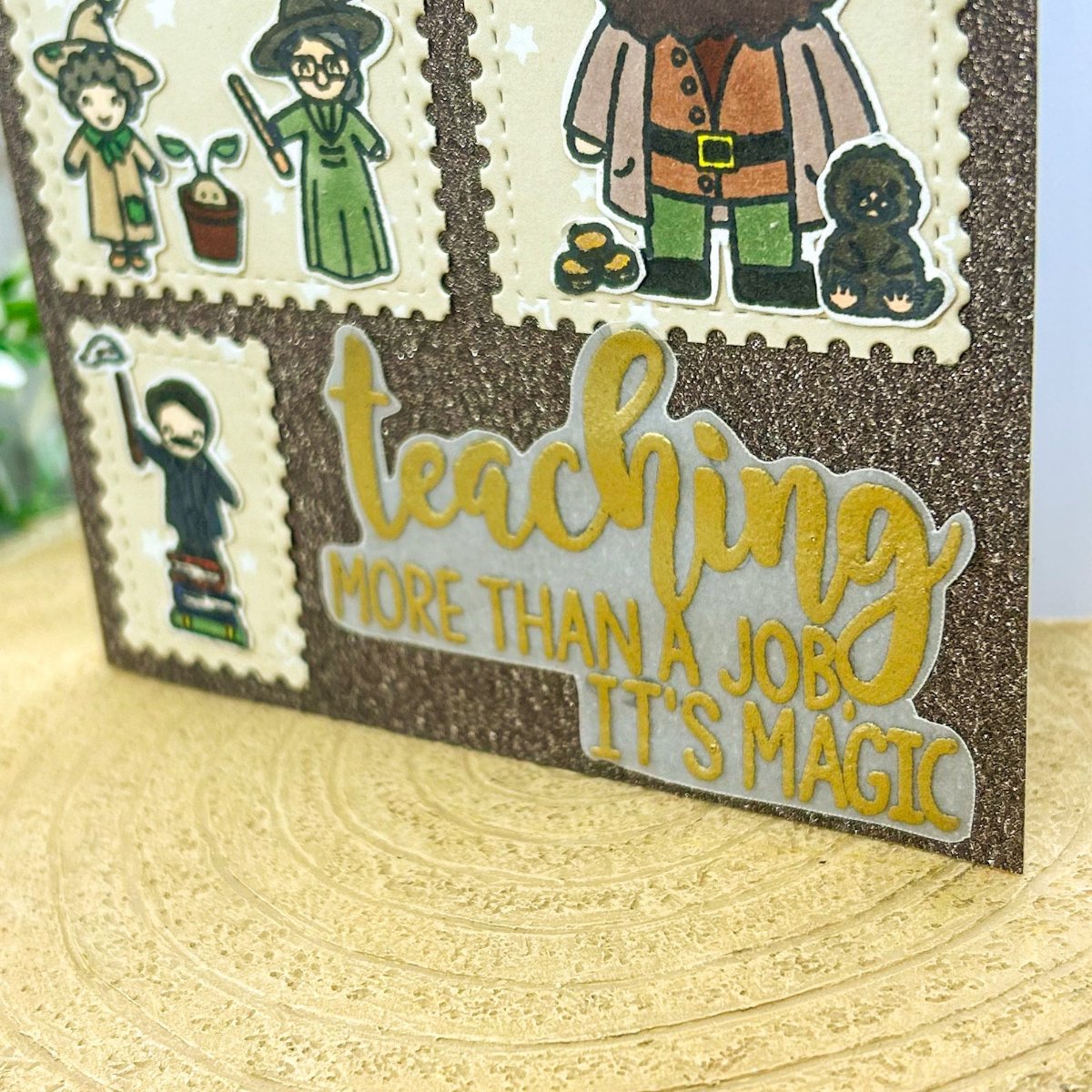 Magical Teachers Handmade Character Themed Card-2
