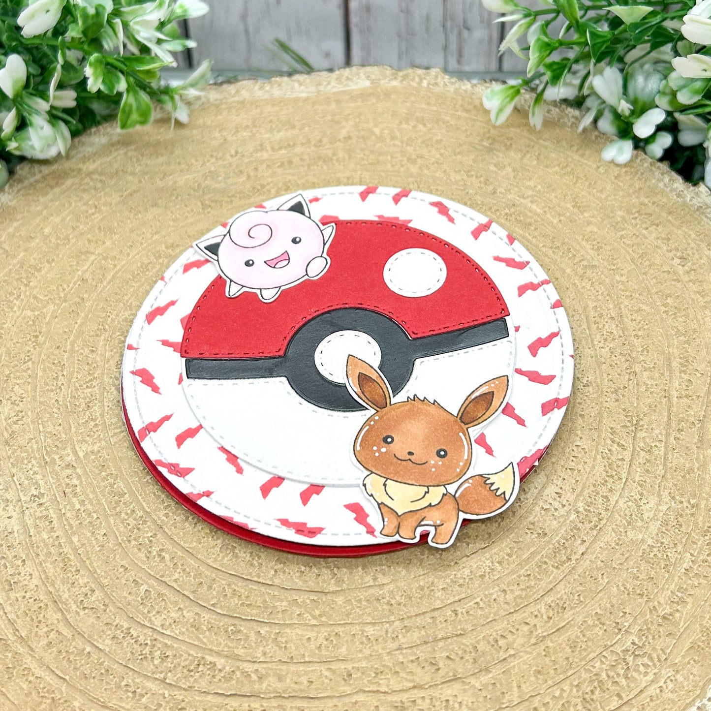 Perfect Catch Duo Standing Handmade Birthday Card-2