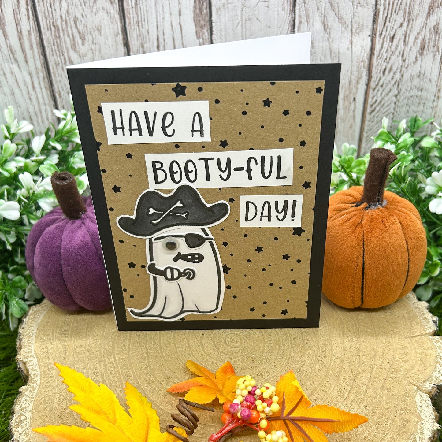 Have A Boo-tiful Day Handmade Halloween Card