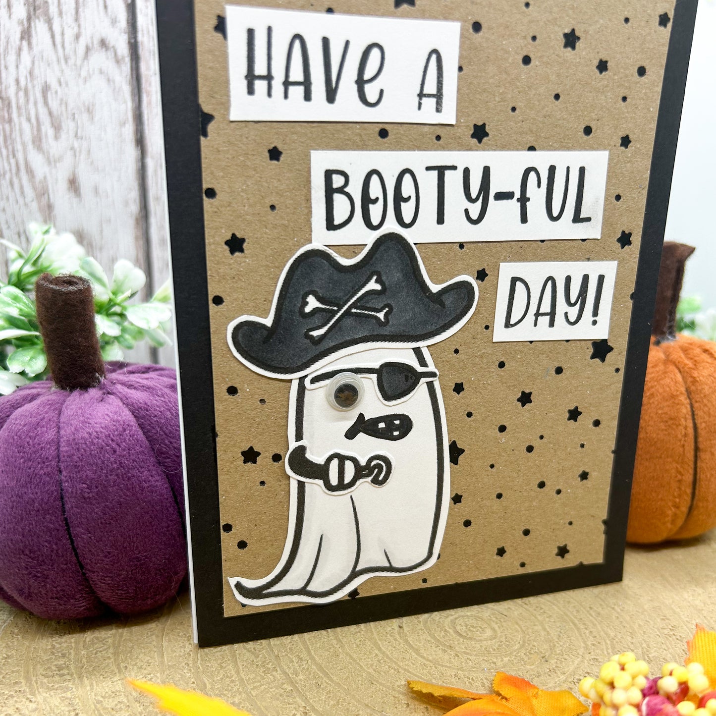 Have A Boo-tiful Day Handmade Halloween Card
