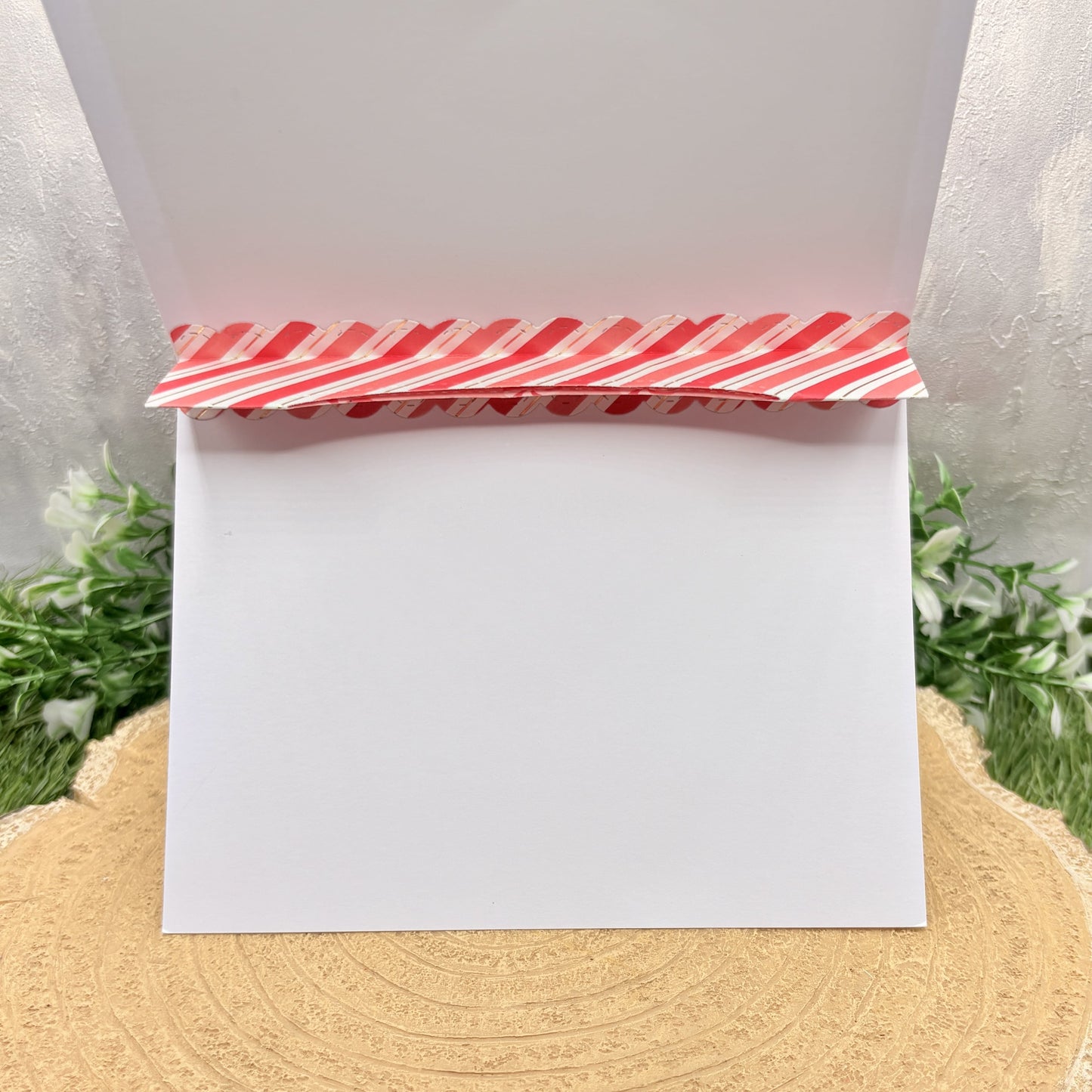 Red & Gold Gift Card Holder Handmade Christmas Card-1