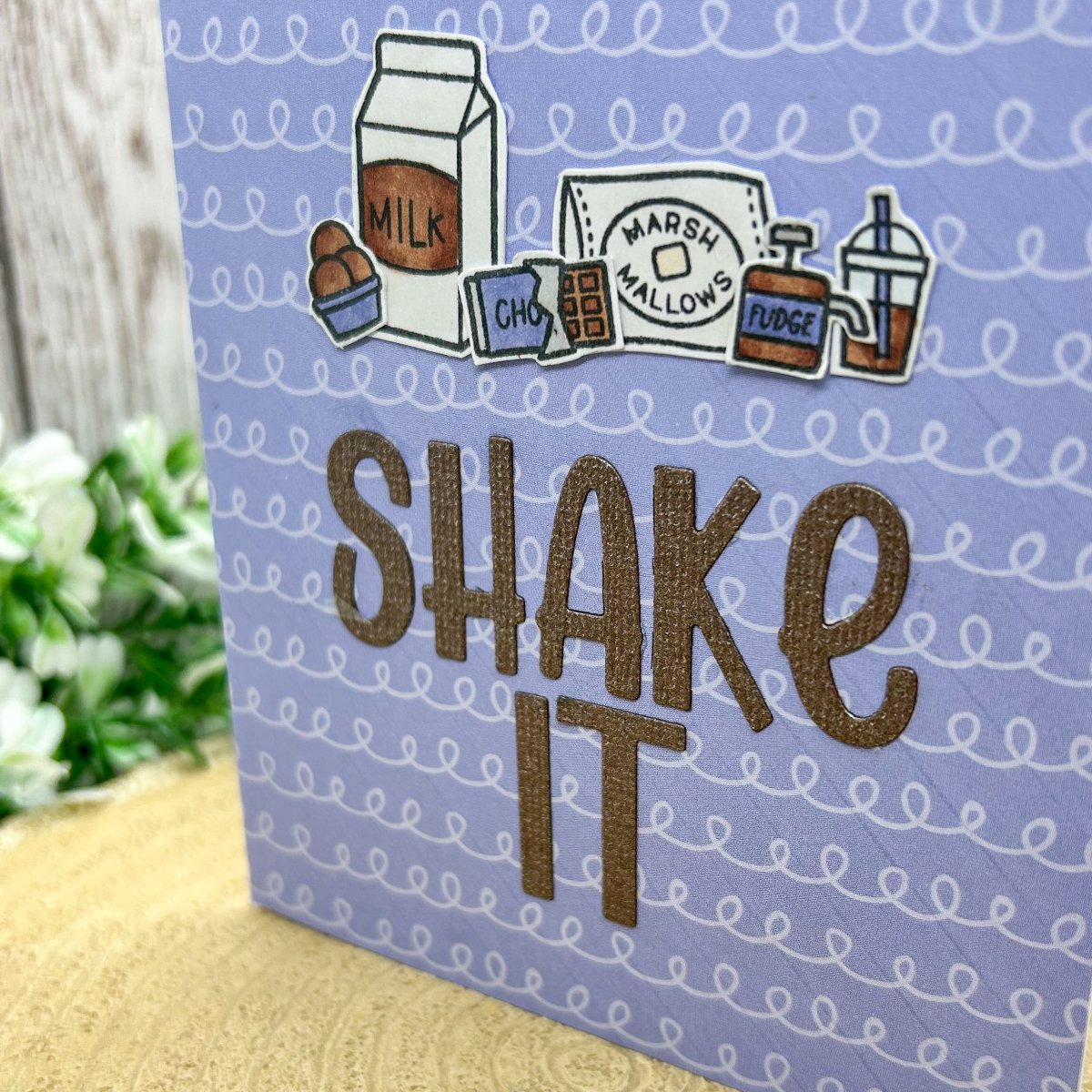 Shake It! It's Your Birthday Handmade Card-2
