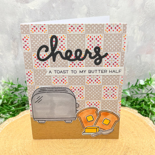 To My Butter Half Funny Handmade Anniversary Card-1