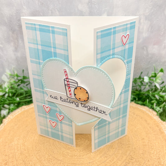 We Belong Together Like Cookies & Cream Handmade Card-1