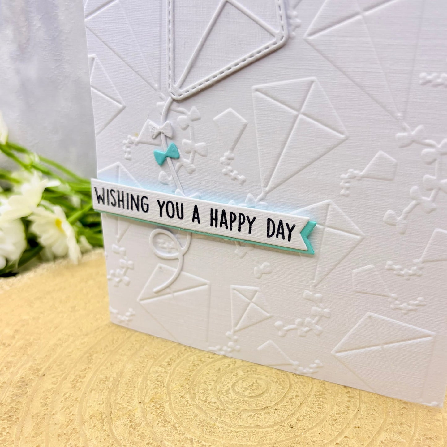 White Kites Handmade Birthday Card-2