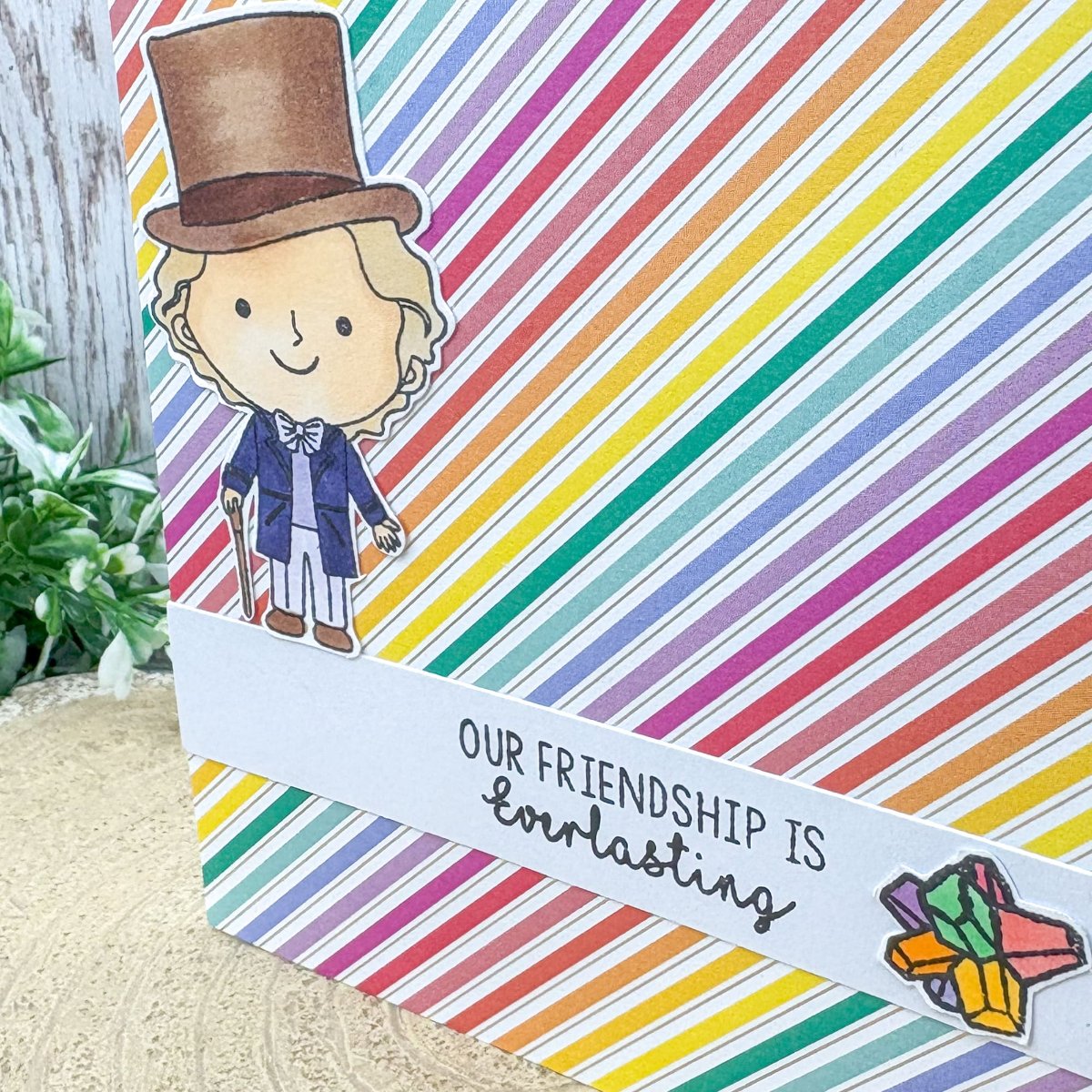 Wonka Handmade Friendship Card