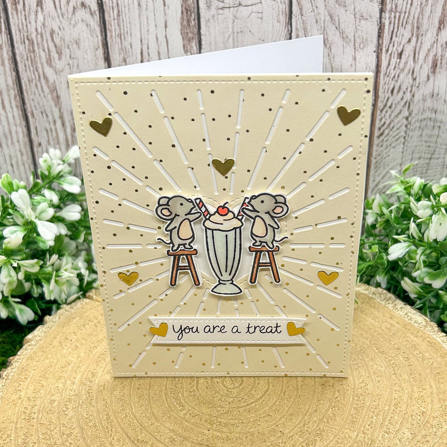 You Are A Treat Handmade Card-1