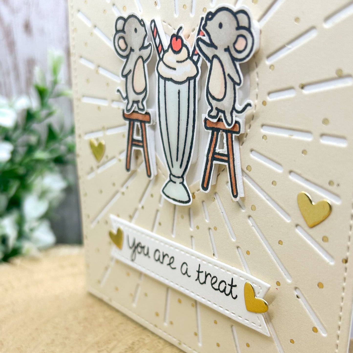 You Are A Treat Handmade Card-2