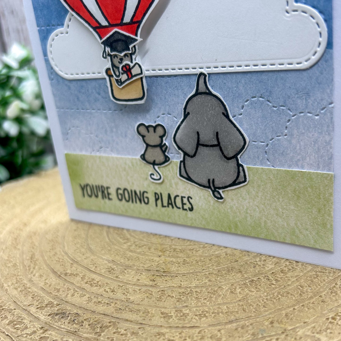 You're Going Places Handmade Graduation Card-2