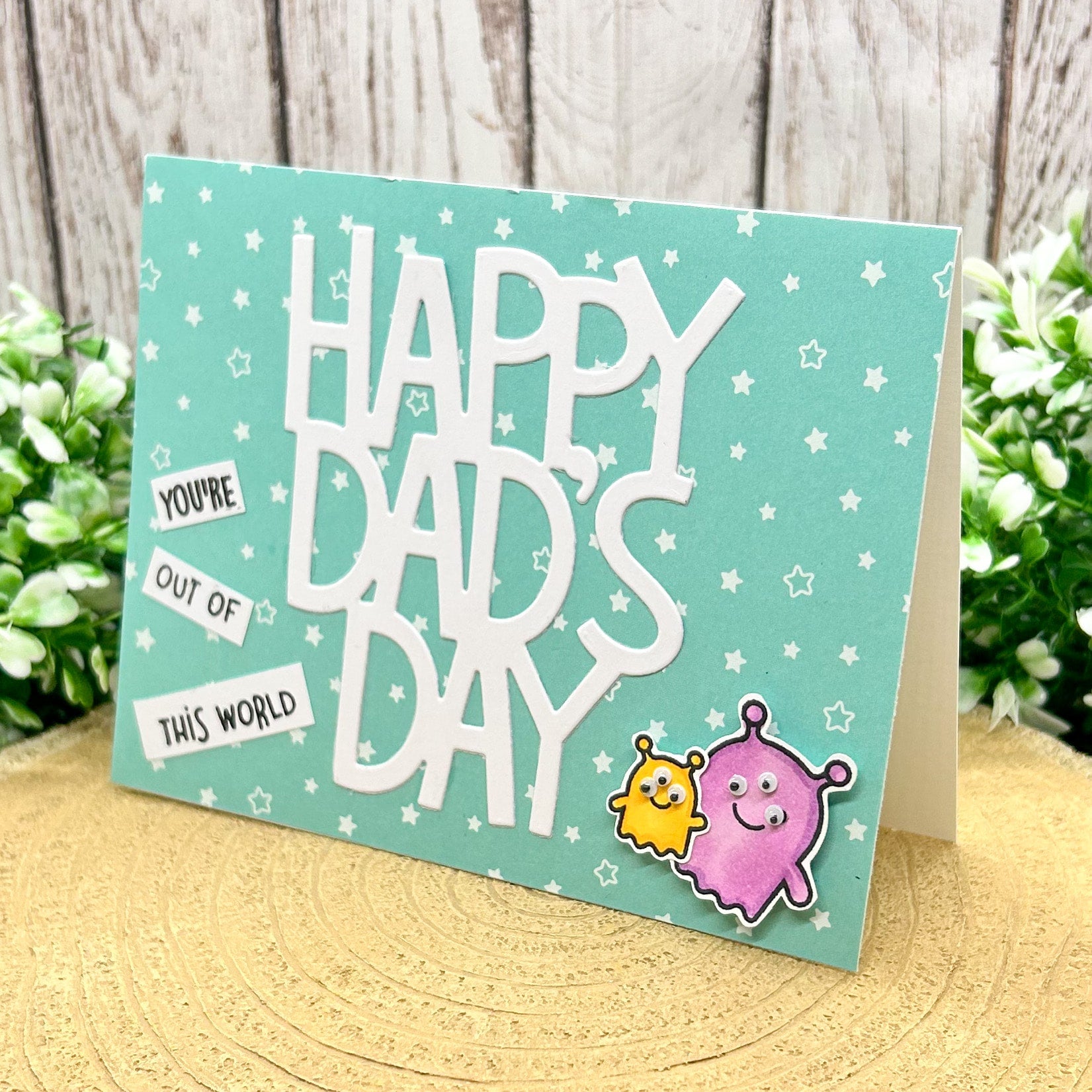 You're Out Of This World Handmade Father's Day Card-1