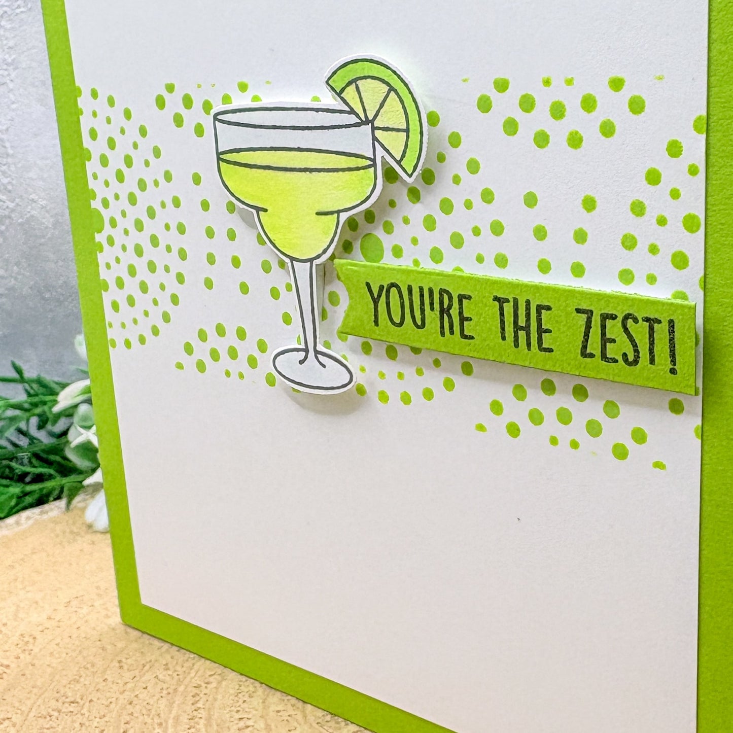 You're The Zest Handmade Birthday Card-2
