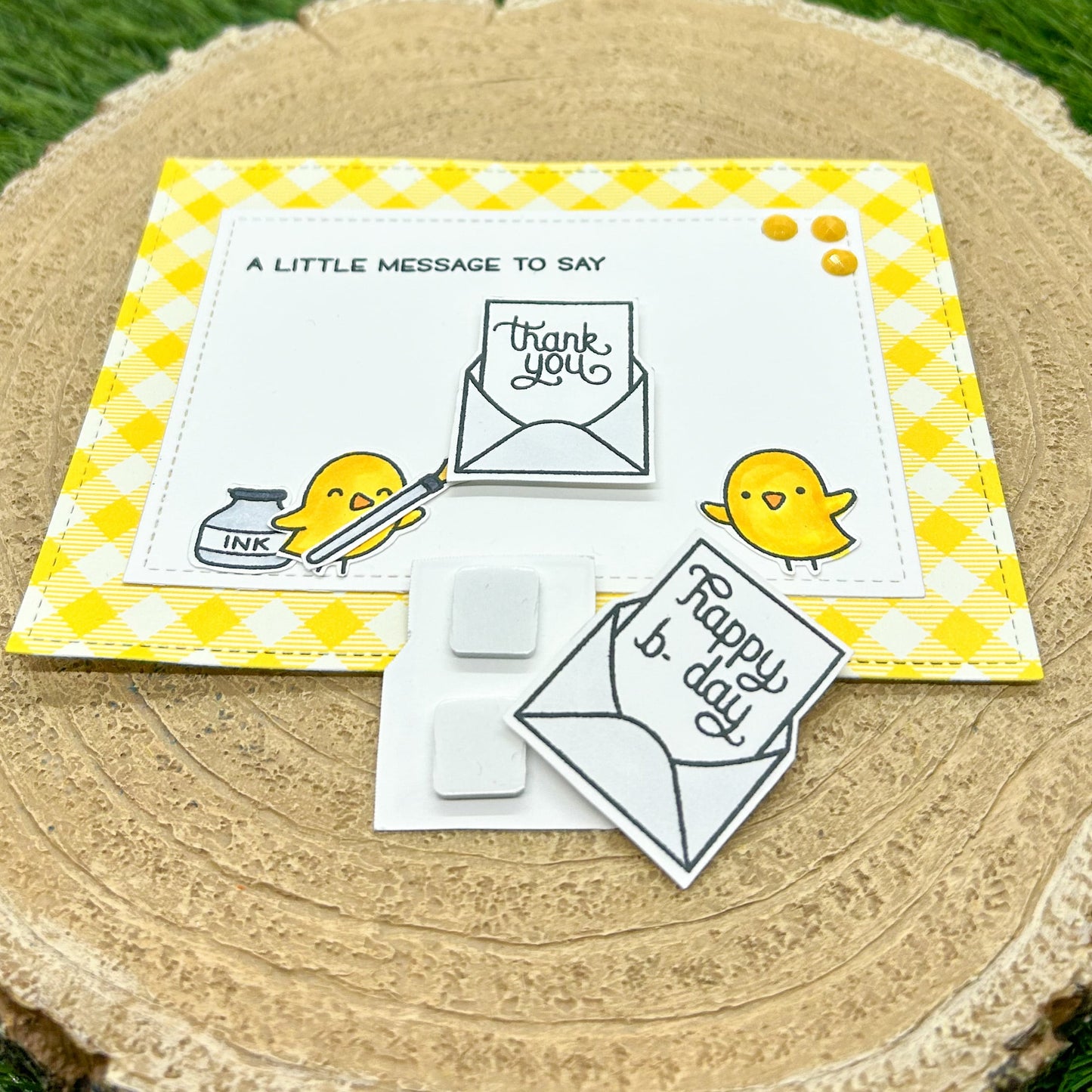 Pack Of 4 Personalise Your Own Handmade Cards-2
