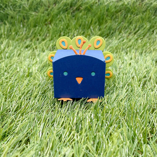 Cute Peacock Miniature Gift Box