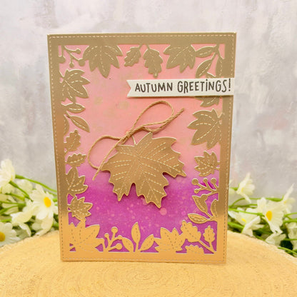 Autumn Greetings Handmade Card