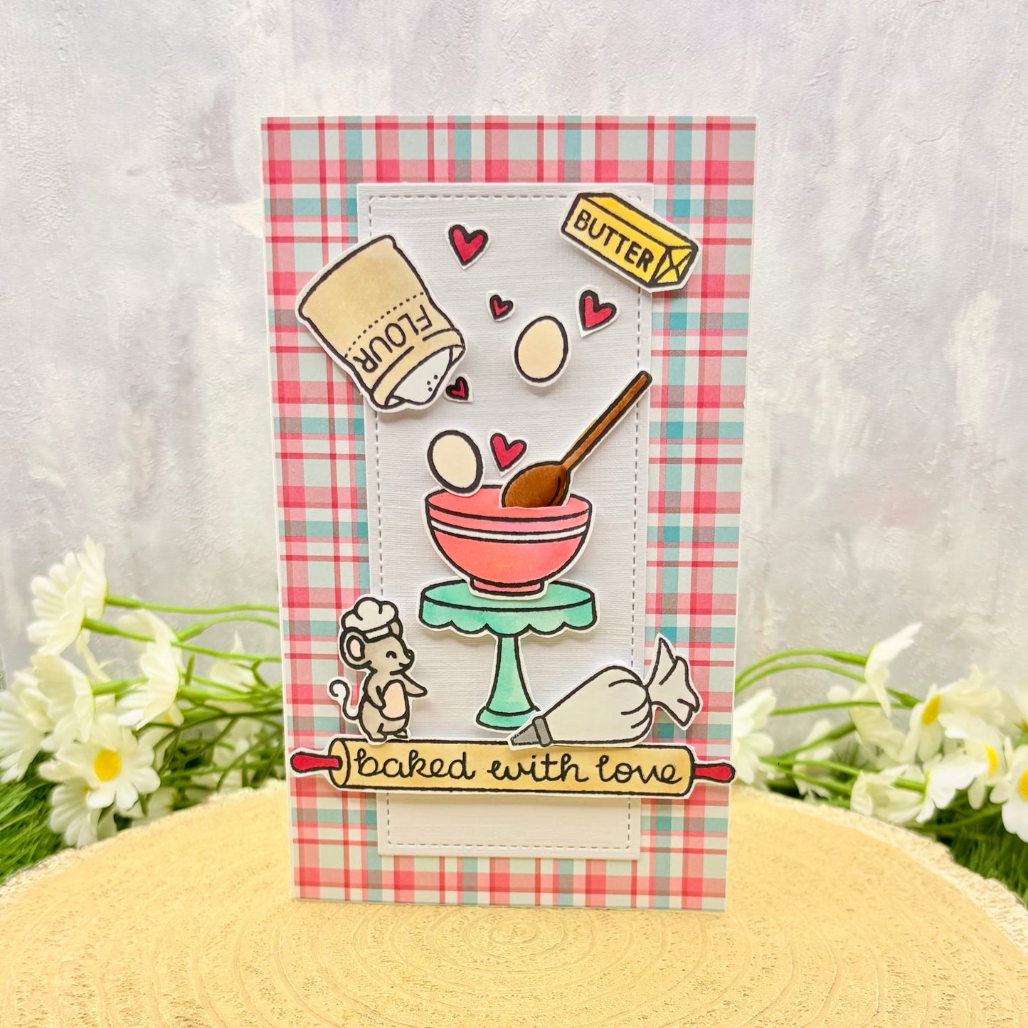 Baked With Love Handmade Card