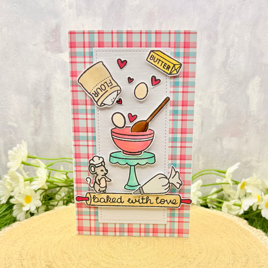 Baked With Love Handmade Card