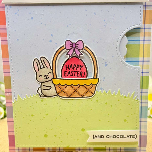 Basket of Joy Handmade Interactive Easter Card-1