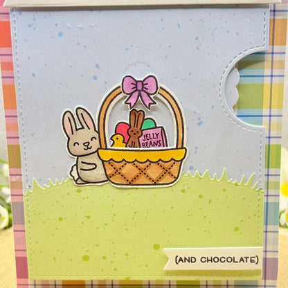 Basket of Joy Handmade Interactive Easter Card-2