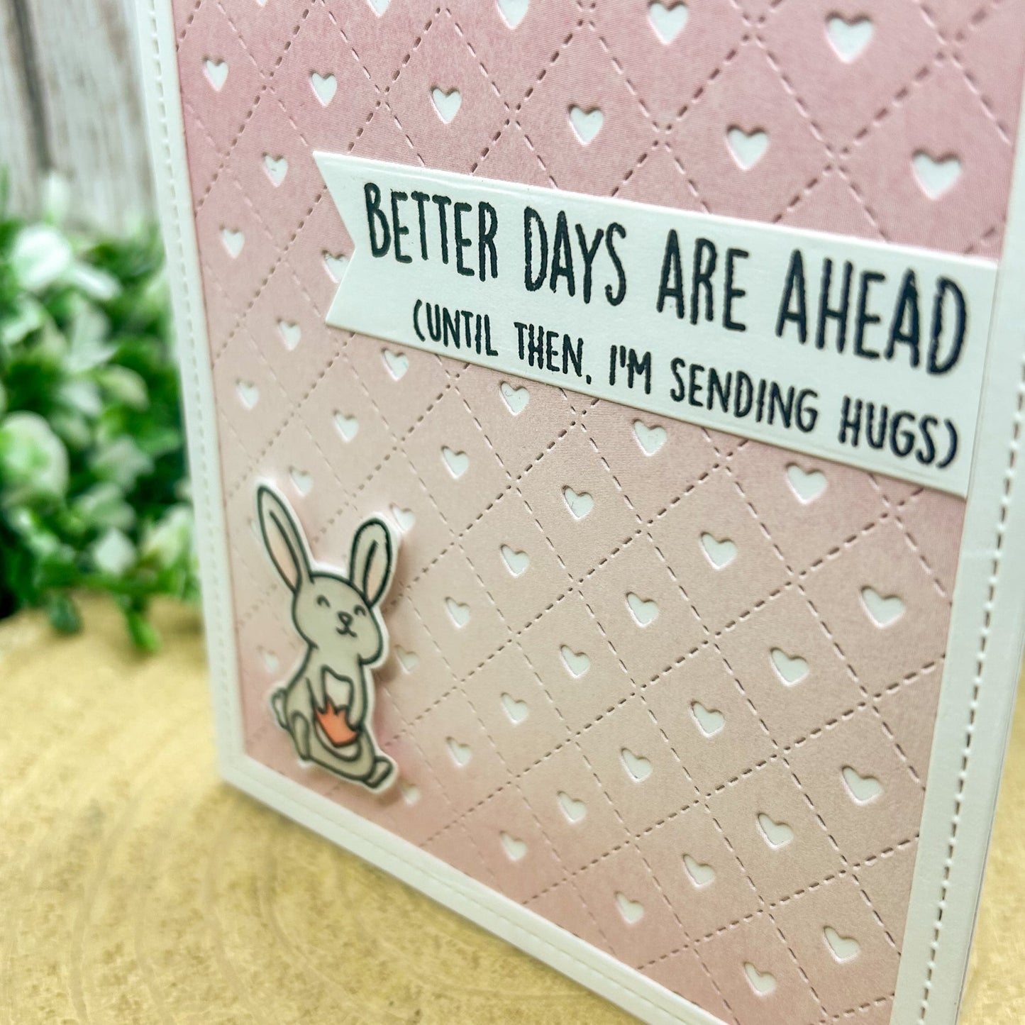  Better Days Ahead SympathyEncouragement Handmade Card-2