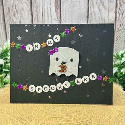 Black In My Spooky Era Handmade Halloween Card