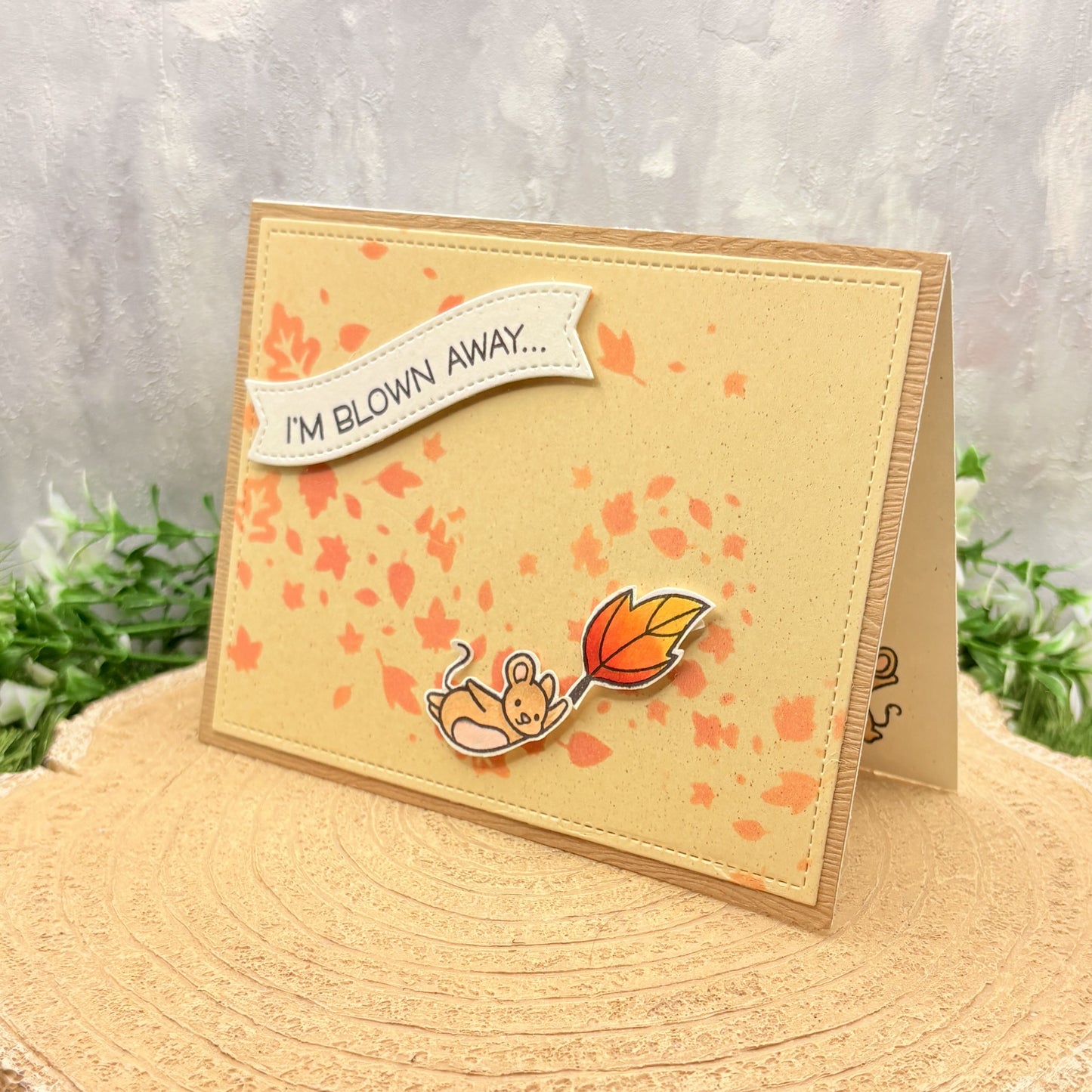 Blown Away By Your Kindness Handmade Card-2