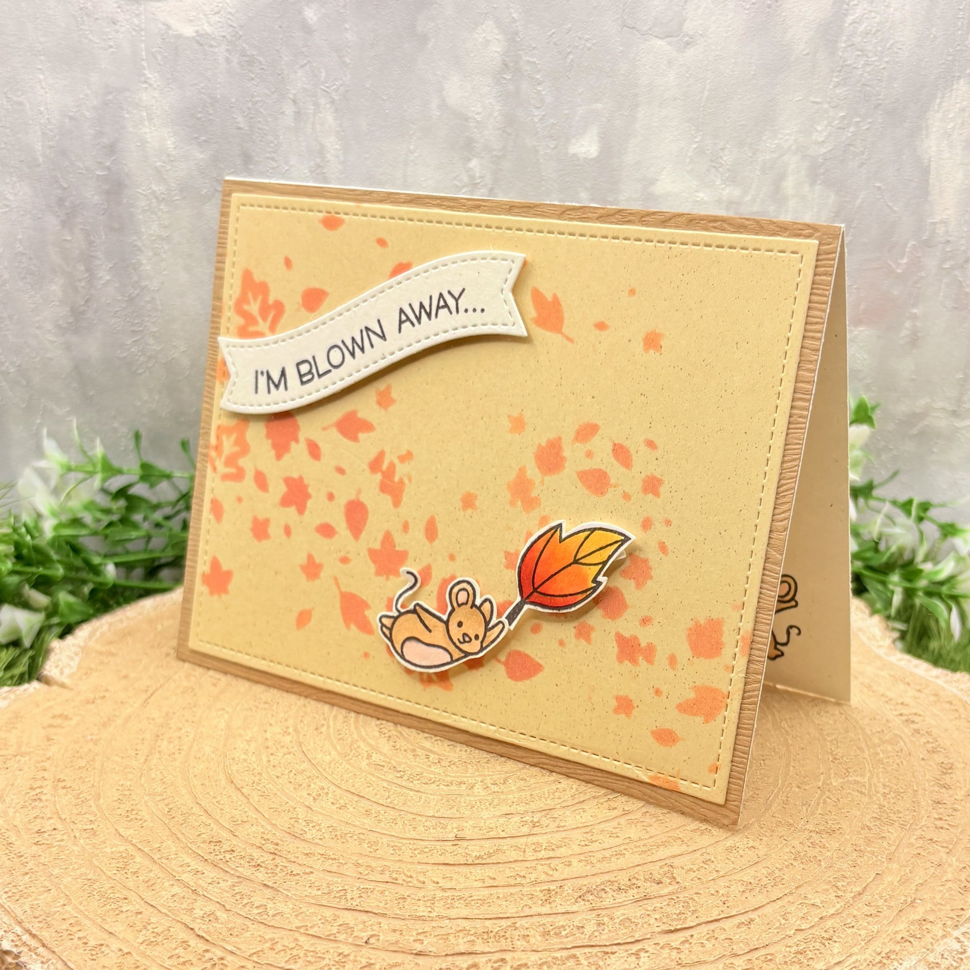Blown Away By Your Kindness Handmade Card-2