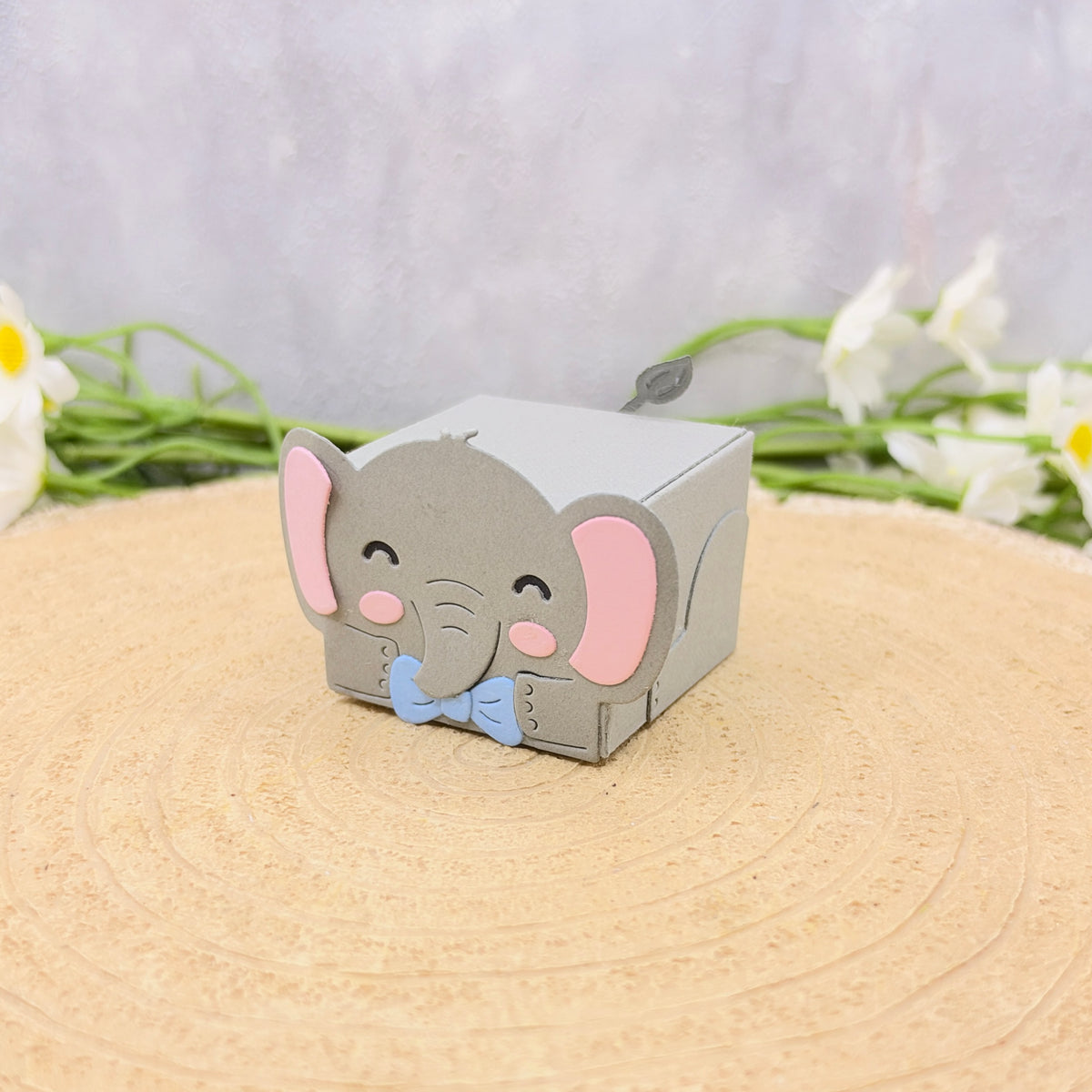 Boy Elephant Miniature Gift Box