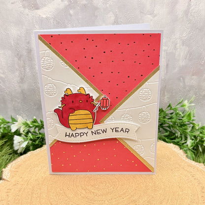 Chinese Lunar New Year Handmade Card (Choose Your Zodiac Animal)