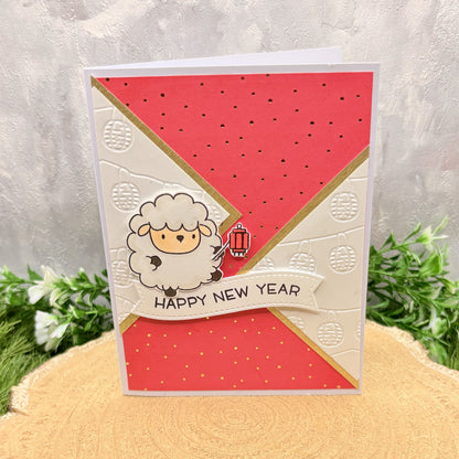 Chinese Lunar New Year Handmade Card (Choose Your Zodiac Animal)