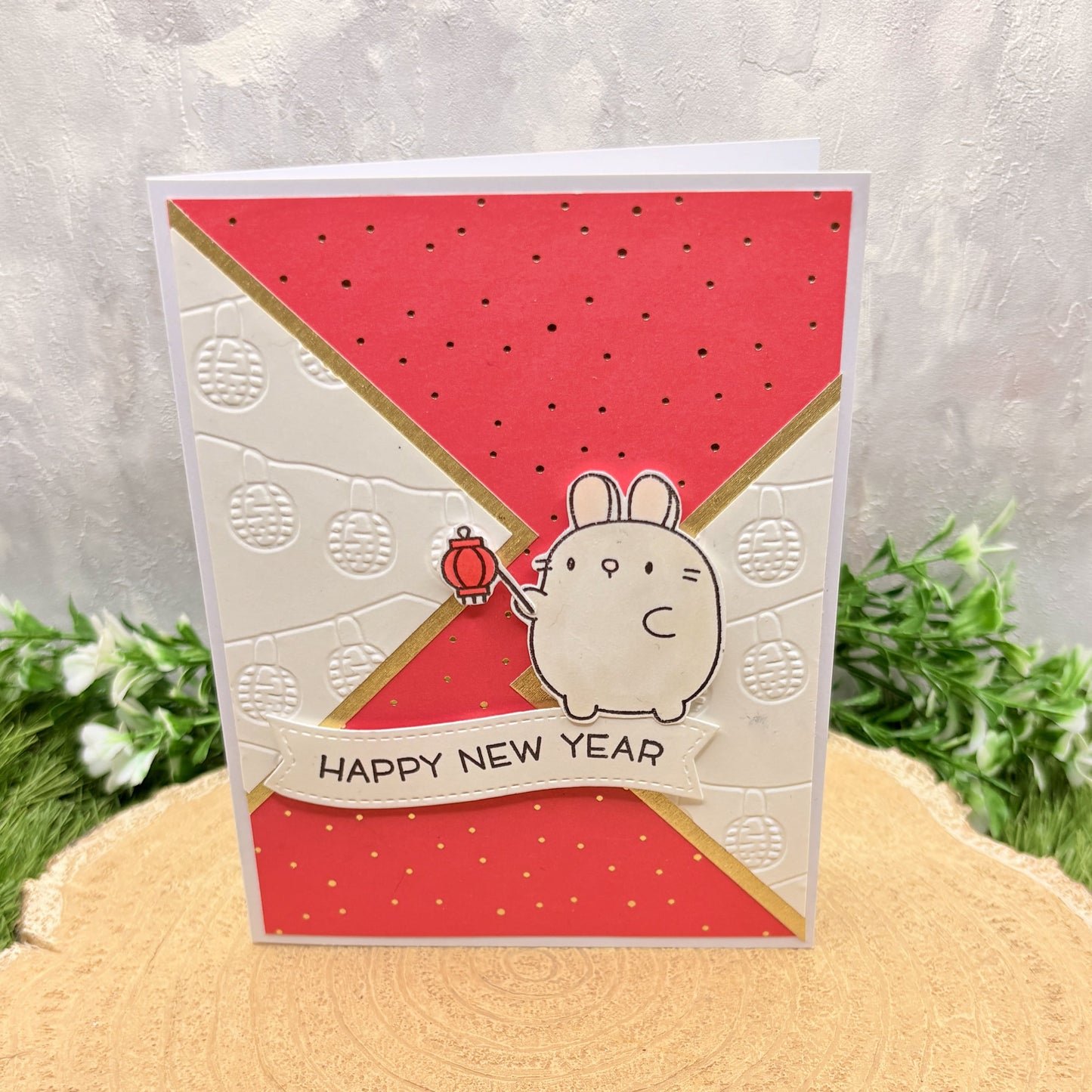 Chinese Lunar New Year Handmade Card (Choose Your Zodiac Animal)