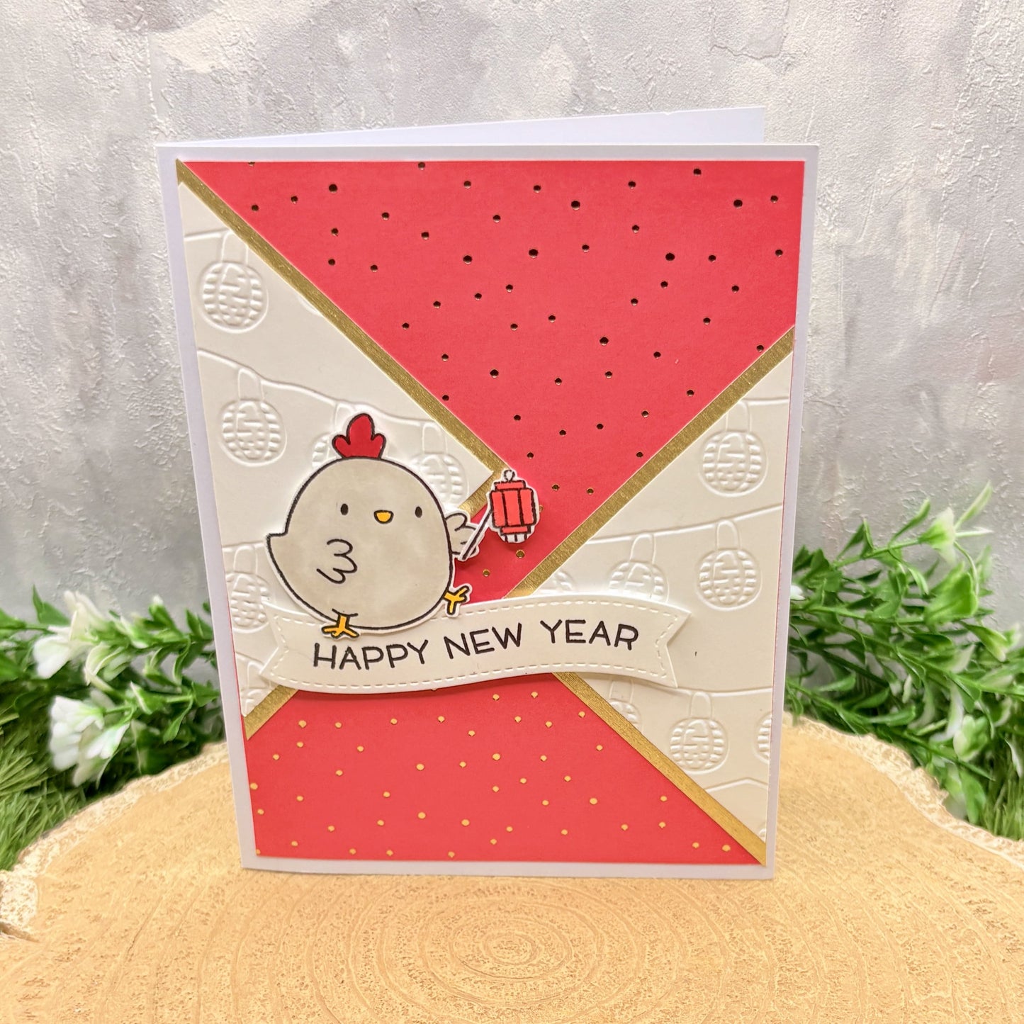 Chinese Lunar New Year Handmade Card (Choose Your Zodiac Animal)